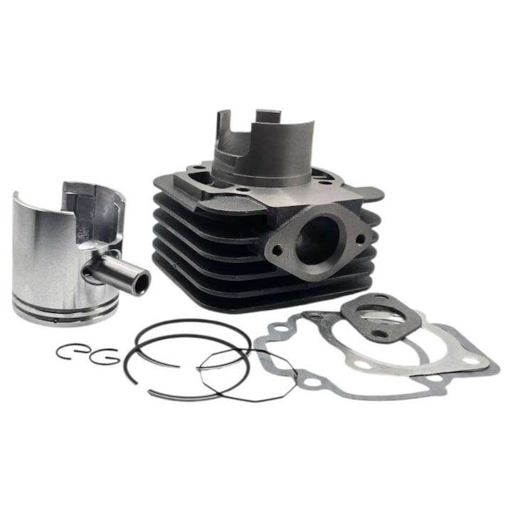 Hengerkészlet/Motorblokk szett Piaggio Typhoon80 Ø47mm 12mm-es csapszeg 2T Léghűtés – Aprilia Mojito – Aprilia Scarabeo – Derbi – Gilera – Zip – Vespa – Piaggio Liberty – Derbi Atlantis -