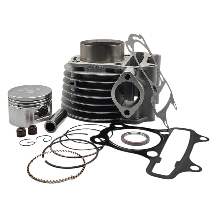 Kit cilindru - Set Motor GY6 125 Scuter Atv 125cc 4T Ø52.4MM Racire Aer Yaben125 Herkules Boatian Flex Adly Sym