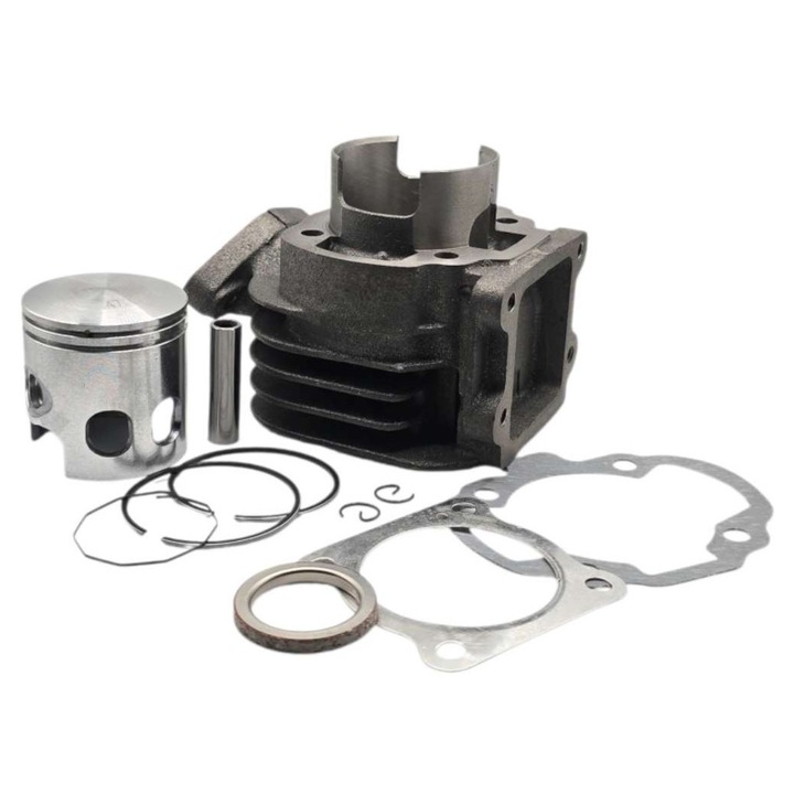 Kit Cilindru - Set Motor Scuter Yamaha Booster, MBK 80cc Ø47mm, bolt 10mm BWS80 AER 2T Aprilia Amico, Garelli, Mbk, Yamaha 50 BWS Bumb/Spy