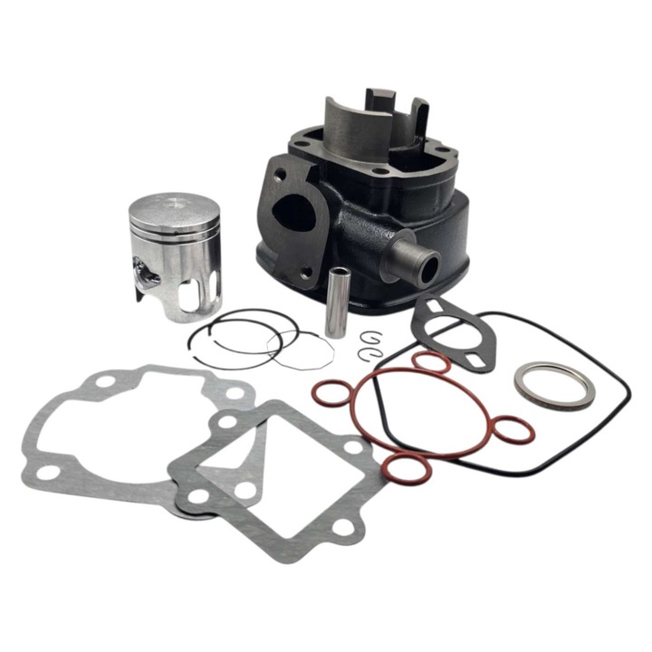 Kit cilindru Set Motor Scuter Aprilia MBK 50 SR Mach G, Nitro 2T 49cc 50cc Racire pe Apa, 2T, 5 colturi