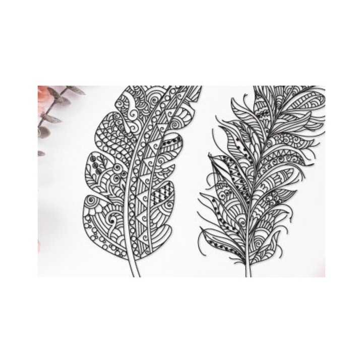 Tablou din plywood, Intrahome, eikonographese cu phtera toichou 985, wenge, 40x50cm