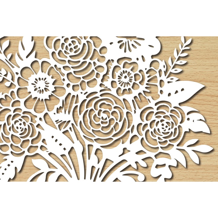 Placa lemn, Intrahome, 3mm-4mm, wenge, 30x20cm