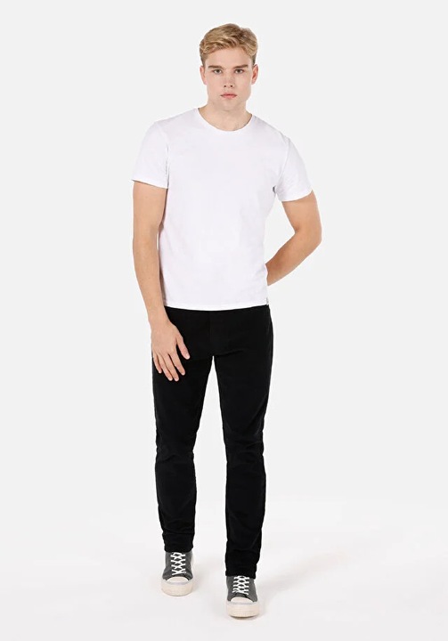 Pantaloni De Barbati Negru Regular Fit 067 Jack 8684112460192