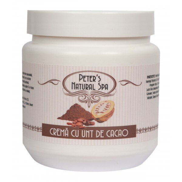 Crema Unt de Cacao Peter's Natural Spa 500g
