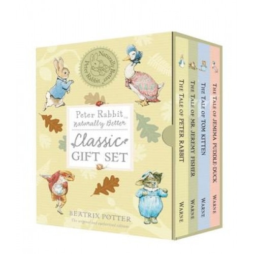 Peter Rabbit Naturally Better Classic Gift Set, Beatrix Potter