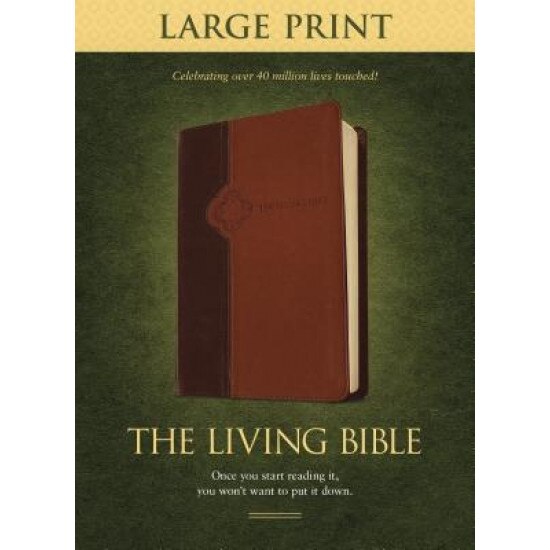 Living Bible-LIV-Large Print, Tyndale House Publishers (Manufactured by)