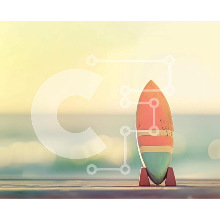 Puzzle din lemn Intrahome - sanida polychrome cu serph pe masa de lemn, 10x10 cm, 25 piese, set in cutie de lemn wenge