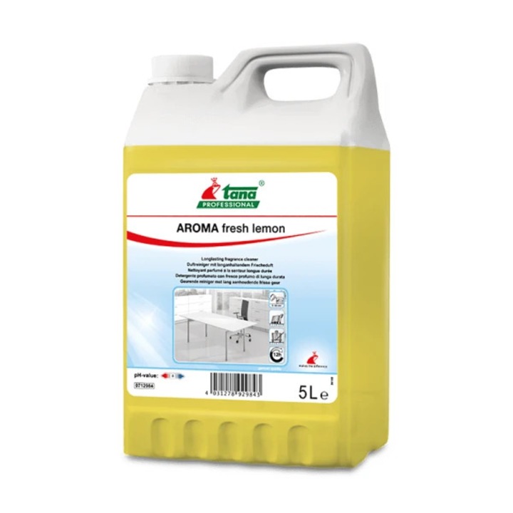 Detergent, concentrat, AROMA fresh lemon, pentru suprafete diverse, cu miros persistent, 5l-712984