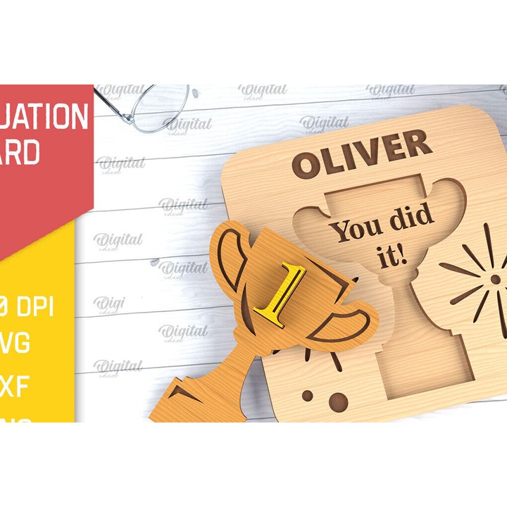 Felicitari, Intrahome, eucheteria karta apophoiteses, wenge, 10x15cm