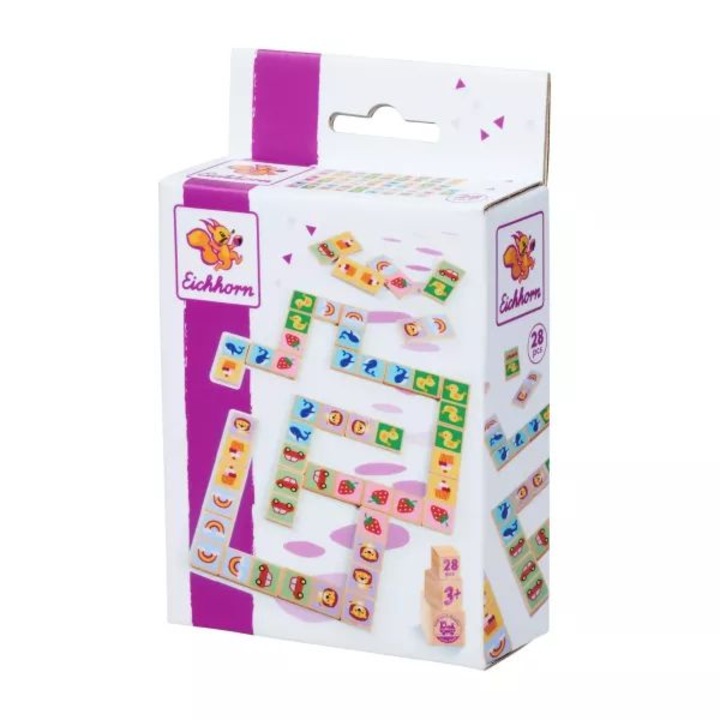 Eichhorn: Dominó készlet, fa