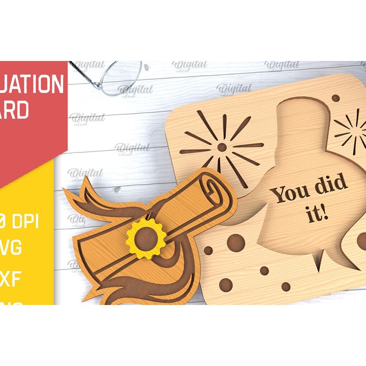 Felicitari set, Intrahome, eucheteria karta apophoiteses, wenge, 10x15cm