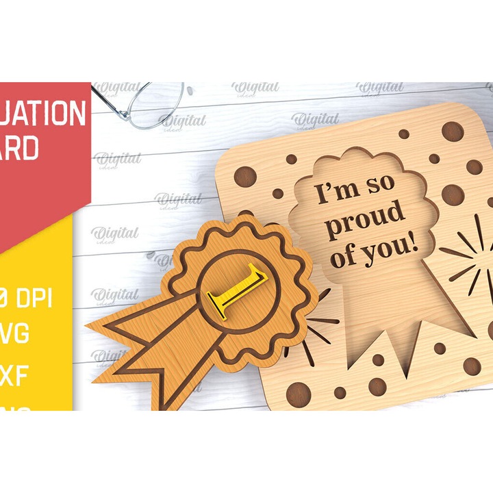 Felicitari set, Intrahome, plywood wenge, 3mm-4mm, 10x15cm