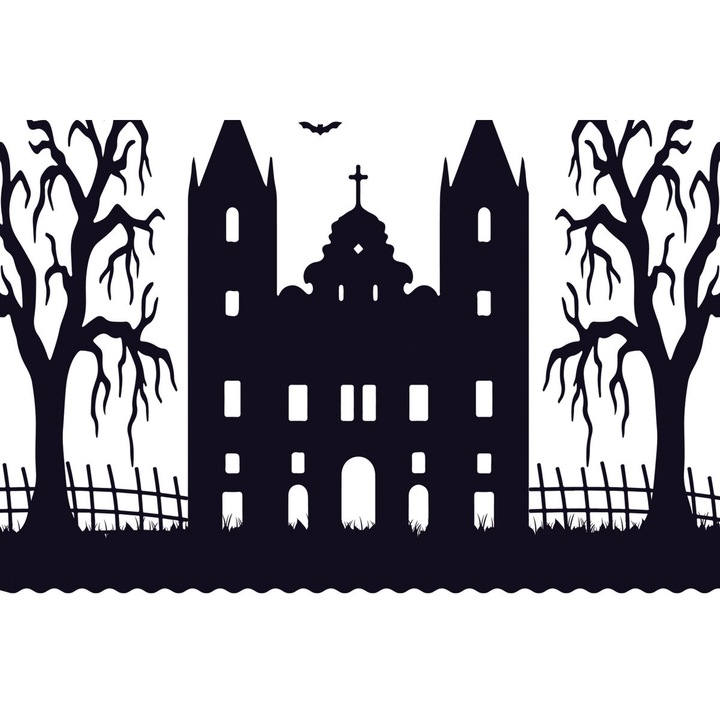 Matrita pentru taiere, Intrahome, model casa bantuita, 15 x 15cm