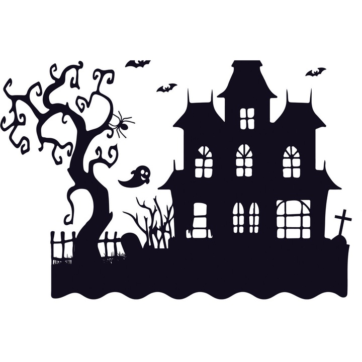 Matrita pentru taiere, Intrahome, model casa bantuita, 15 x 15cm