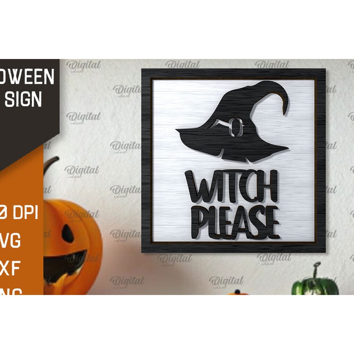 Set accesorii decorative, Intrahome, plywood, 3mm-4mm, culoare wenge, dimensiune 15x15cm