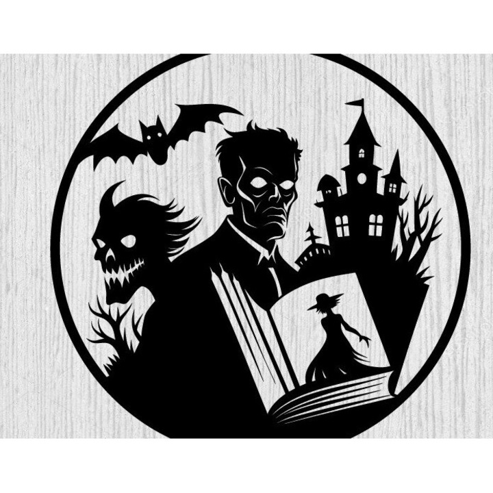 Matrita pentru taiat, Intrahome, model Halloween, 40x50cm