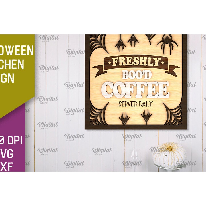 Placa din lemn de plywood cu laser, Intrahome, 3mm-4mm, culoare wenge, dimensiune 15x15 cm