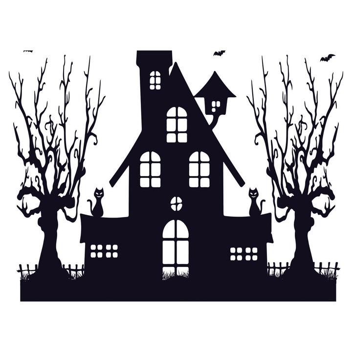 Matrita pentru taiere, Intrahome, model casa bantuita, 15 x 15cm