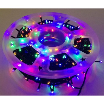 Instalatie de Craciun 500 led, 50 m, multicolor, tip sir Instalatie de Craciun 500 led, 50 m, multicolor, tip sir