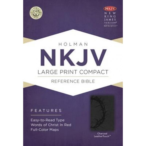 Large Print Compact Reference Bible-NKJV, Broadman & Holman Publishers (Manufactured by)