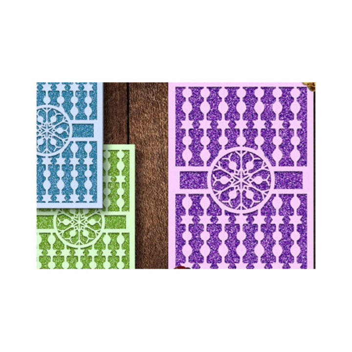 Felicitari, Intrahome, plywood 3mm-4mm, 20x20cm, set de 2 bucati