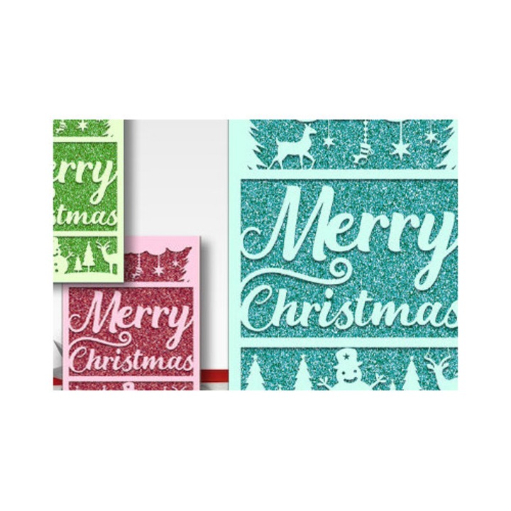 Felicitari, Intrahome, plywood 3mm-4mm, 20x20cm, set de 2 bucati