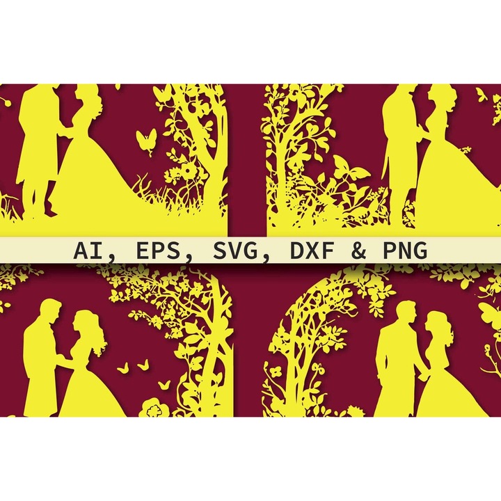 Set felicitari din plywood 3mm-4mm, Intrahome, 20x20cm, pentru proiecte DIY