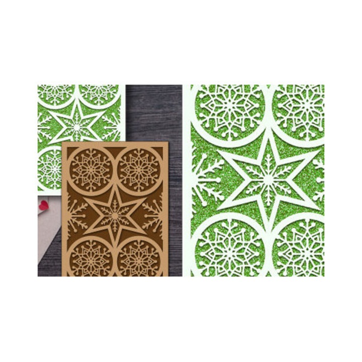 Felicitari, Intrahome, plywood 3mm-4mm, 20x20cm, set