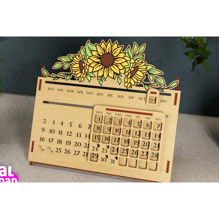 Agenda din plywood 3mm-4mm, Intrahome, 20x20cm, design personalizat, fabricata in Grecia