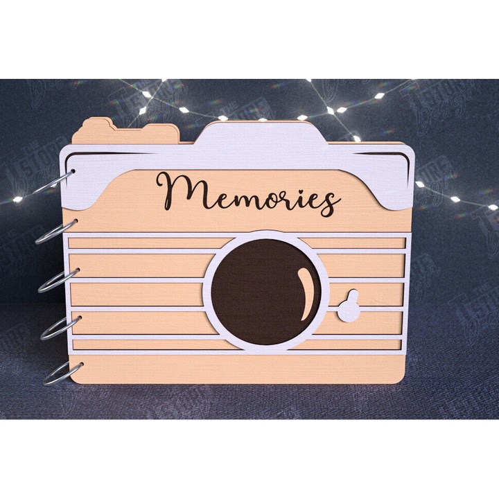 Album foto, Intrahome, plywood 3mm-4mm, 20x20cm, set