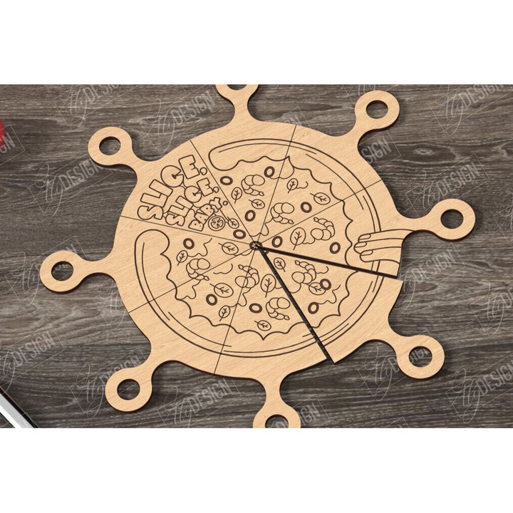 Tocator de bucatarie, Intrahome, plywood 3mm-4mm, 20x20cm, set