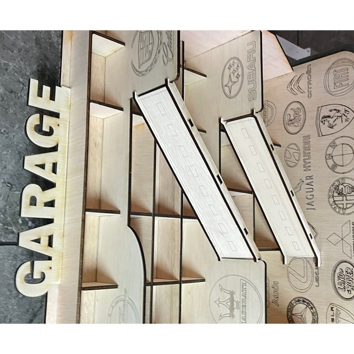 Placi lemn, Intrahome, plywood 3mm-4mm, 20x20cm, set