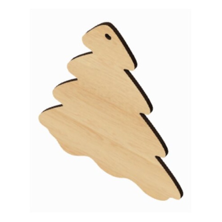 Set de artizanat, Intrahome, plywood 3mm-4mm, 12x15cm, pentru taiere cu laser