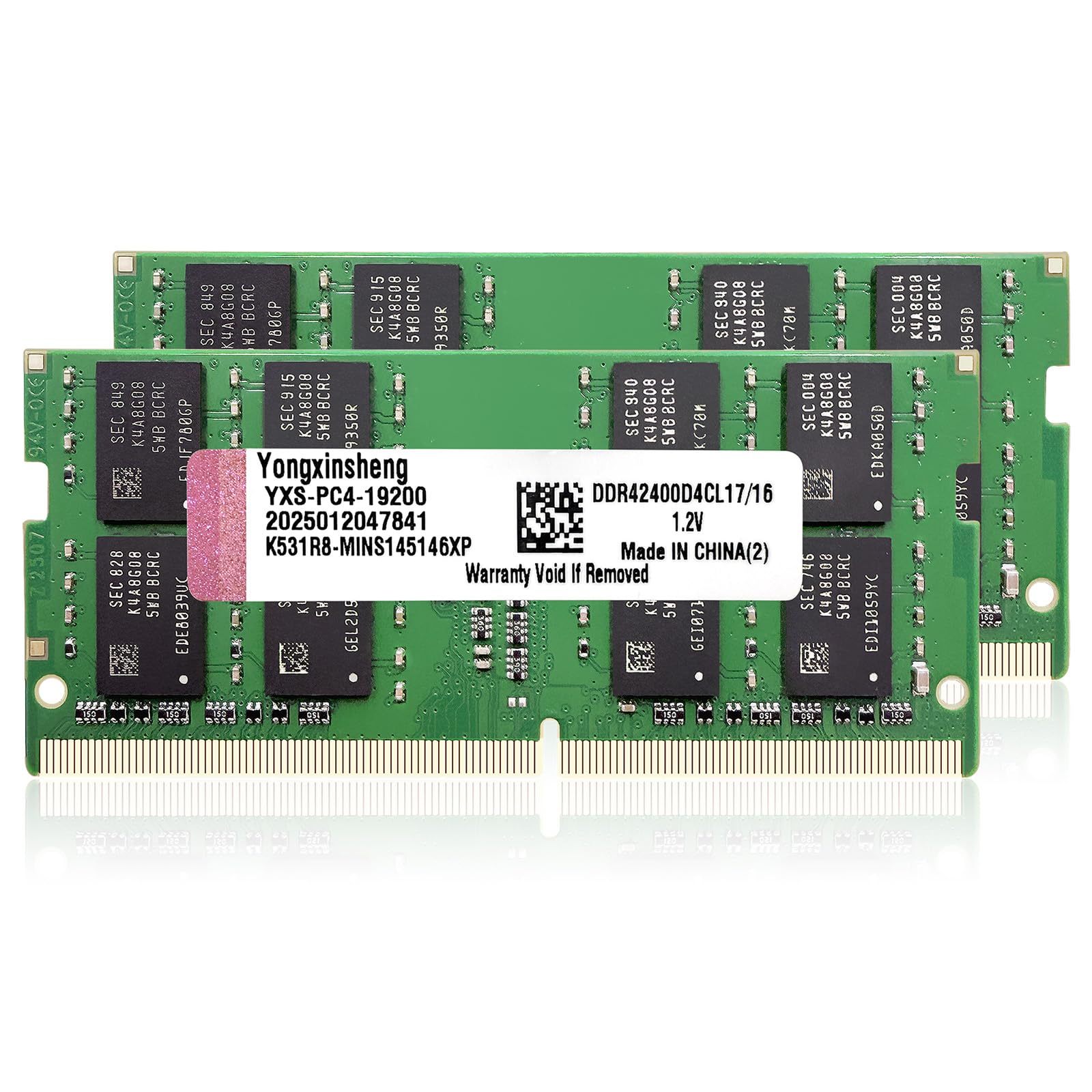 Memorie RAM DDR4 2400MHz 32GB (16GBx2) Sodimm, Non-Ecc, Unbuffered