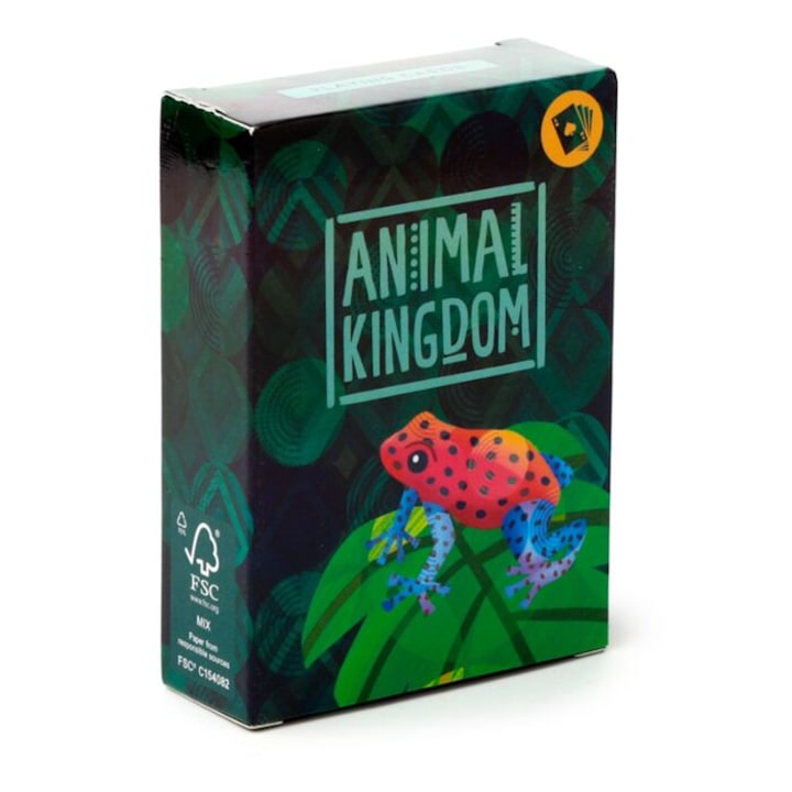 Carti de joc, animale salbatice, design Animal Kingdom, 54 carti