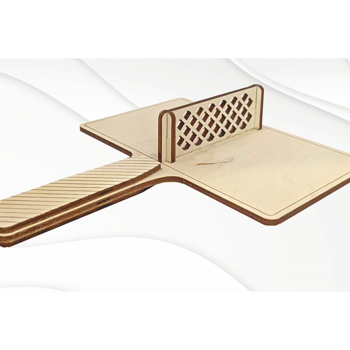 Set de artizanat, Intrahome, plywood 3mm-4mm, 20x20cm, pentru decorare si proiecte DIY