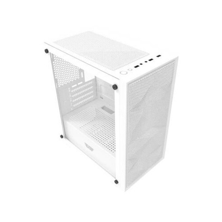 Компютърна кутия Darkflash M305 Mesh, без вентилатор, M-ATX, закалено стъкло, 325x195x387mm