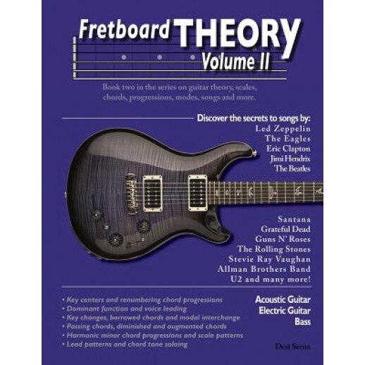 Fretboard Theory Volume II: Book Two in the Series on Guitar Theory, Scales, Chords, Progressions, Modes, Songs, and More., Desi Serna (Author)