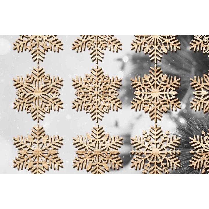 Placi lemn, Intrahome, plywood 3mm-4mm, set, 20x20cm, multicolor