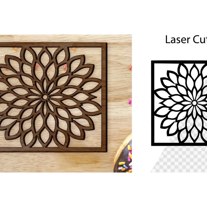 Suporturi bauturi, Intrahome, coaster din plywood 3mm-4mm, 20x20cm, fabricat in Grecia