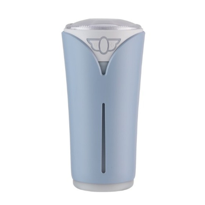 Umidificator Portabil HOZRO, cu Lumini LED Multicolore OFAN-512 – Aer Curat, Relaxare si Design Modern in Orice Spatiu, Albastru