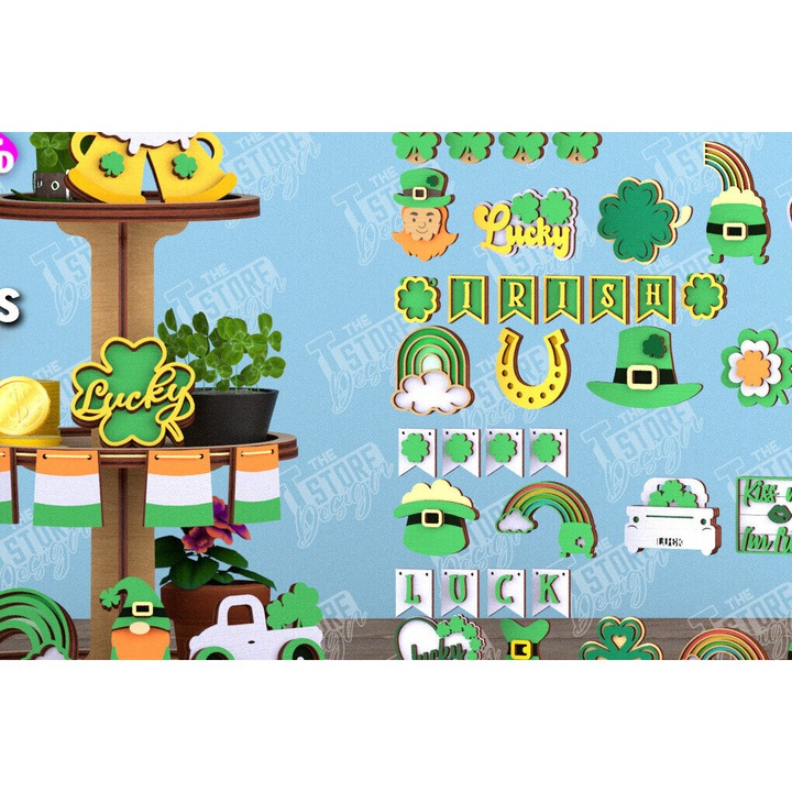 Tava de servire, Intrahome, plywood 3mm-4mm, 20x20cm, set