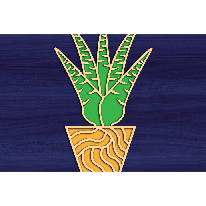 Plywood 3mm-4mm, Intrahome, set 20x20cm, ideal pentru DIY, decorare, personalizare