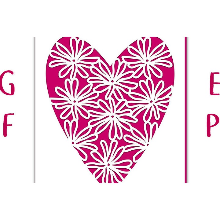 Felicitare, Intrahome, Intra din plywood 3mm-4mm, 20x20cm, set