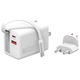 Încărcător Retea 4smarts Flex Jojo, 65W, 3A, 2x USB-C, 1x USB-A, Alb, 65x65x30mm
