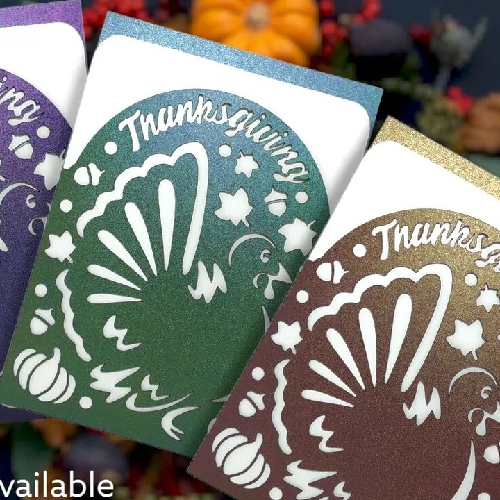 Felicitare din plywood 3mm-4mm, Intrahome, 20x20cm, design personalizat, fabricata in Grecia