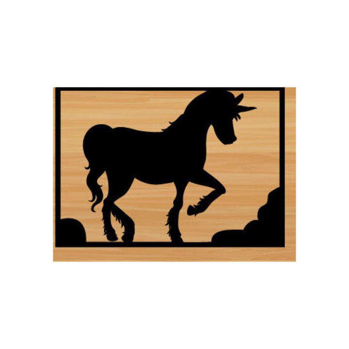 Placaj 3mm-4mm, Intrahome, Unicorn, 40x30cm