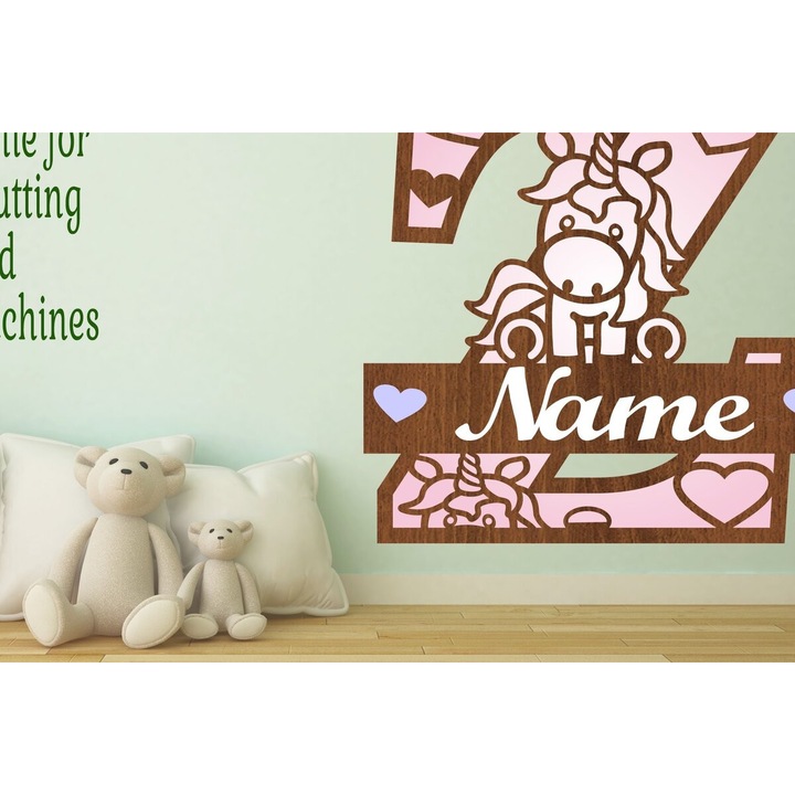 Decoruri acvarii, Intrahome, Monokeros Monogramma, 20x20cm