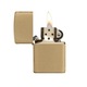 Bricheta Zippo Brushed Solid Brass