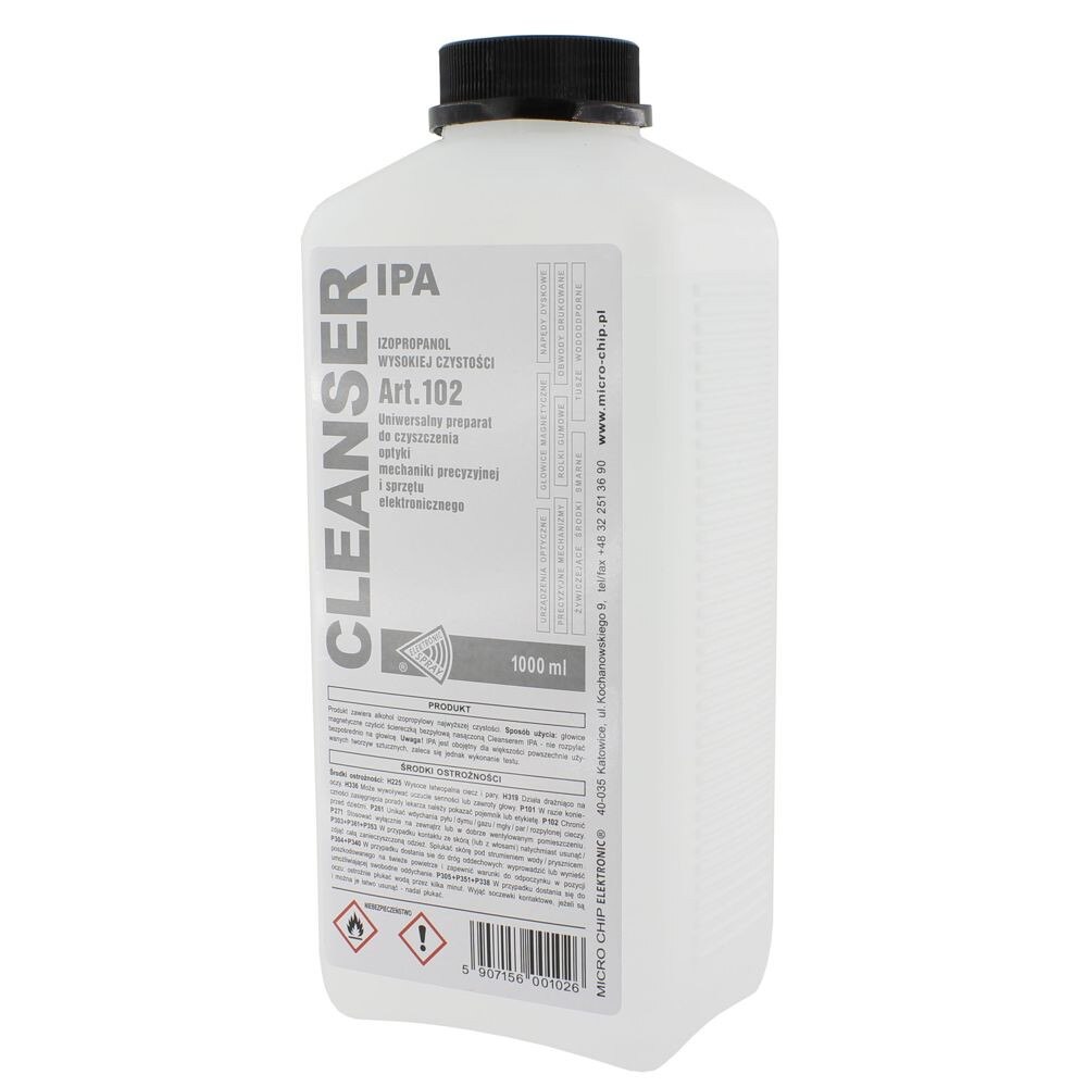 Pachet 2 x Alcool izopropilic de inalta puritate, IPA, 1L, Micro Chip Elektronic, ART.102